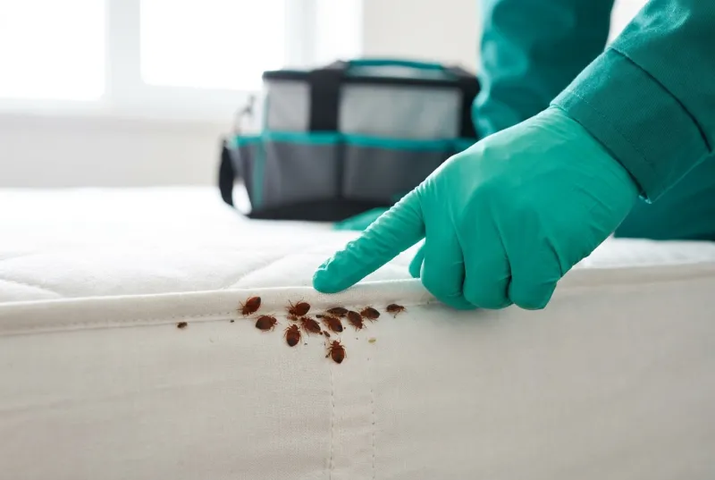 Bettwanzenbekämpfung im Schlafzimmer